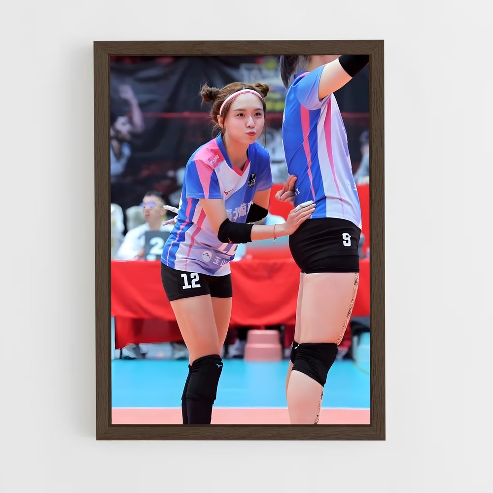 Poster Duel de Volée – affiche Volleyball (vue 5)